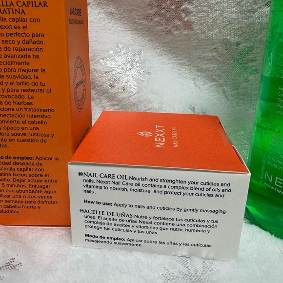 Nexxt Body, Hair, and nail care Set 5 piece Bundle - Picture 9 of 12